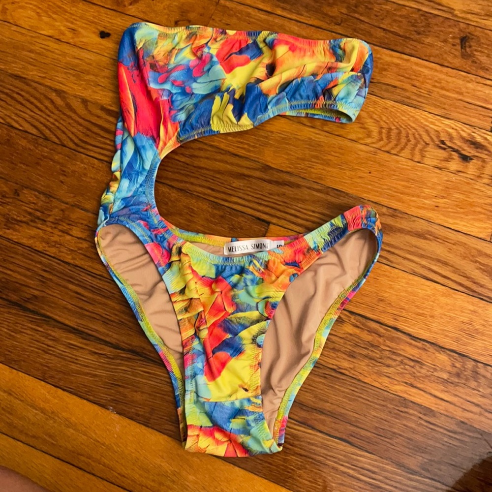 Melissa Simone Elle one piece bathing suit